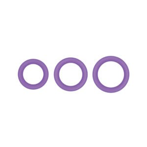 Alternative view of Firefly Halo Cock Ring Medium Purple