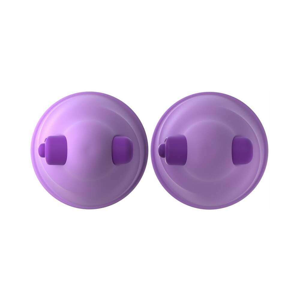 Fantasy For Her Silicone Vibrating Nipple Suck-Hers Purple - Image 3