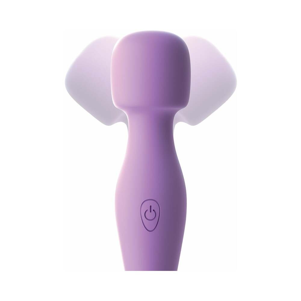 Fantasy For Her Body Massage-Her Rechargeable Silicone Wand Vibrator Purple - Image 3