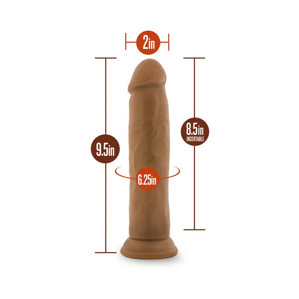 Dr. Skin Realistic 9 in. Dildo Tan - Image 7