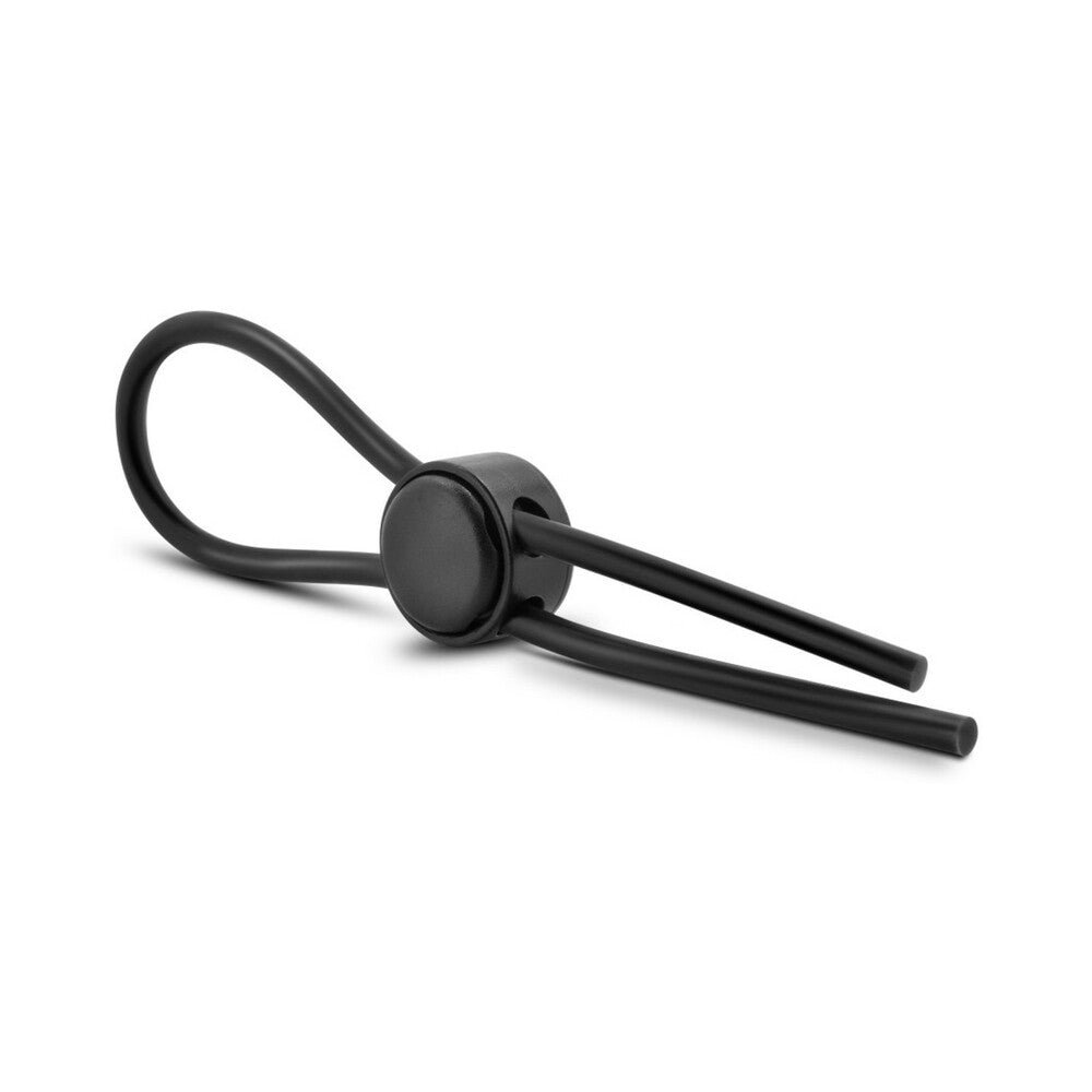 Stay Hard Silicone Loop Lasso/Bolo Cockring Black - Image 3
