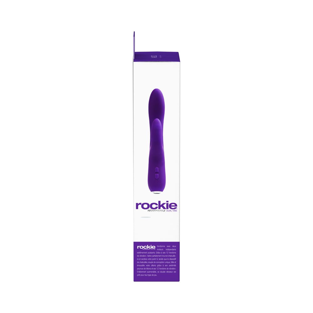 VeDO Rockie Rechargeable Dual Vibe - Into You Indigo - Image 7