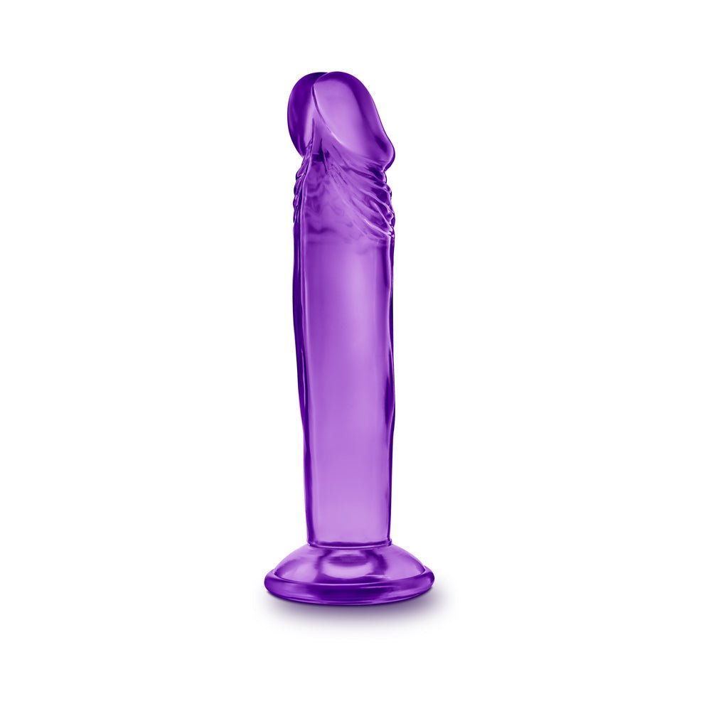 B Yours Sweet n'' Small 6.5 in. Dildo Purple - Image 3