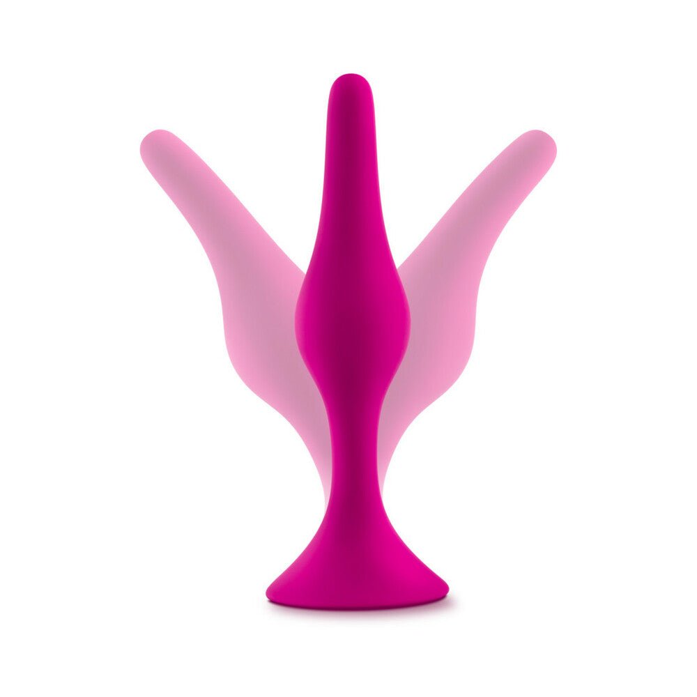Luxe Silicone Beginner Plug Small Pink - Image 6