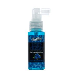 Alternative view of GoodHead Deep Throat Spray Blue Raspberry