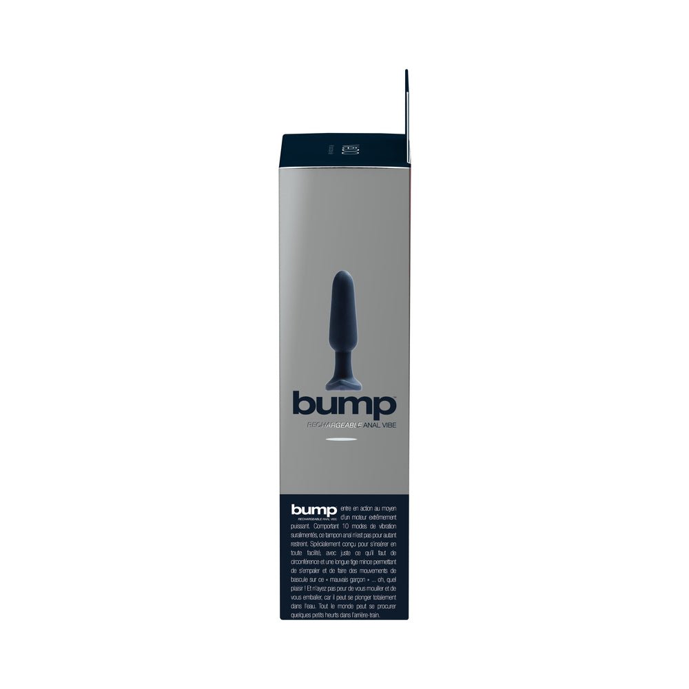 VeDO Bump Rechargeable Anal Vibe - Just Black - Image 7