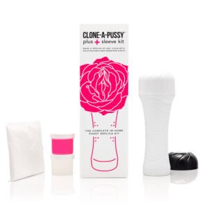 Alternative view of Clone-A-Pussy Plus Sleeve DIY Casting Kit Hot Pink