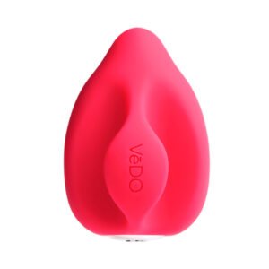 Alternative view of VeDO Yumi Rechargeable Finger Vibe - Foxy Pink