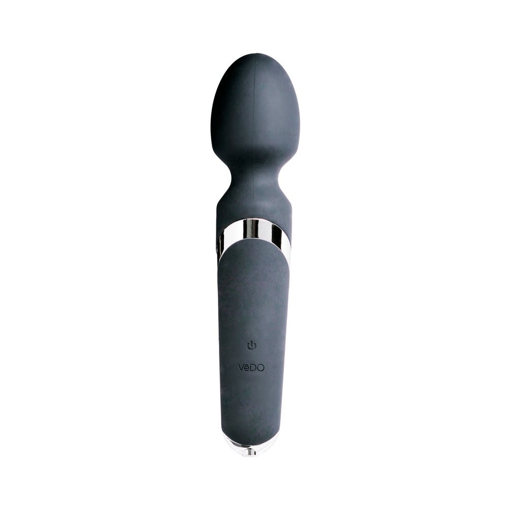 VeDO Wanda Rechargeable Wand Vibe - Just Black - Image 2