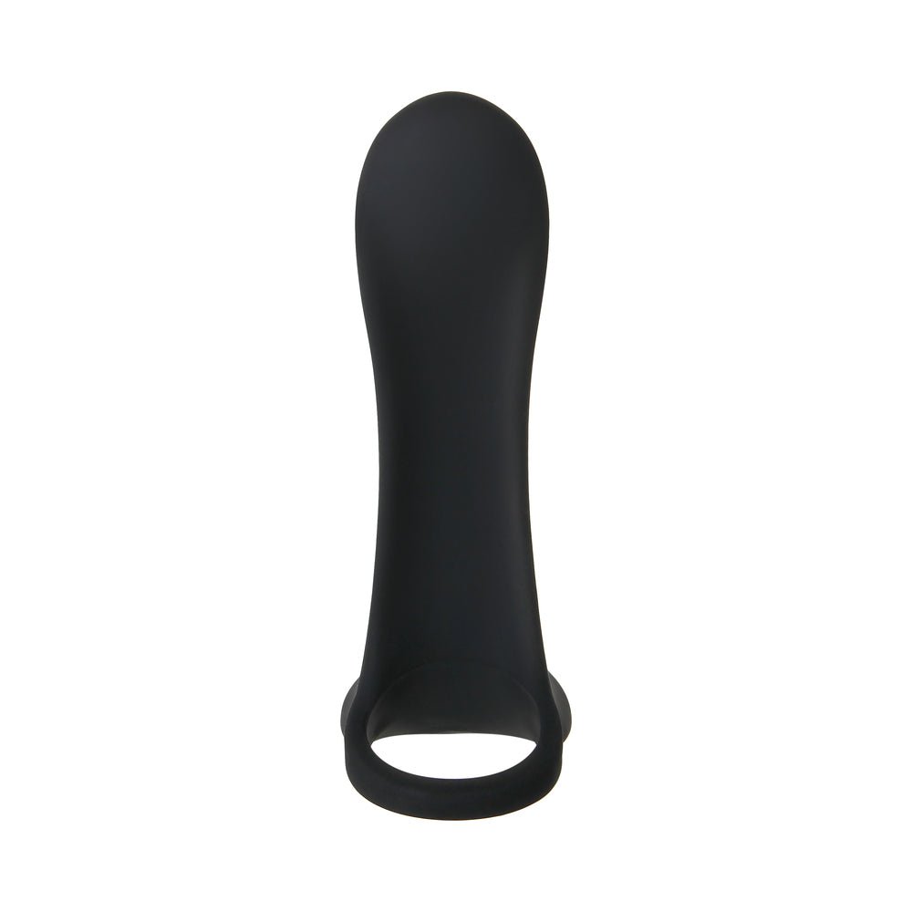 Zero Tolerance Cock Armor Rechargeable Vibrating Silicone Cock Sheath Black - Image 9