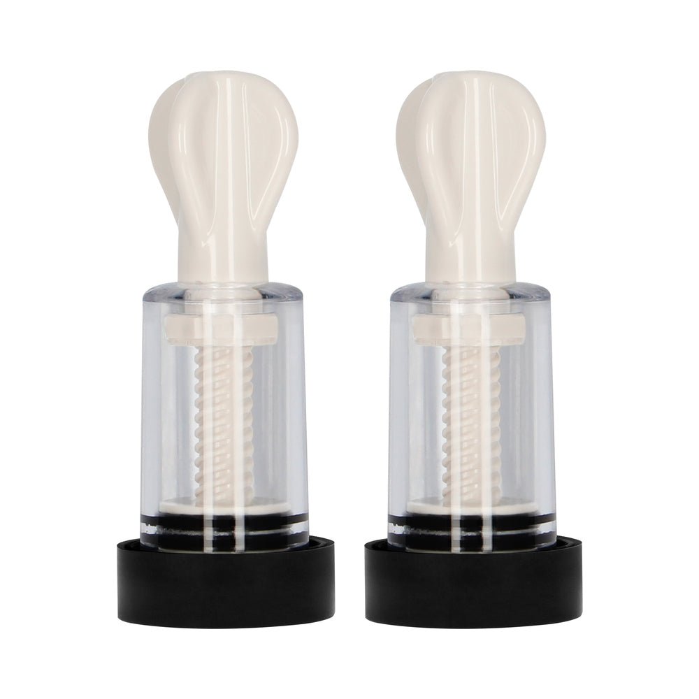 ElectroShock Remote-Controlled E-Stimulation Nipple Suckers White - Image 2