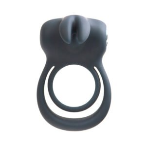 Alternative view of VeDo Thunder Bunny Rechargeable Dual Cockring Black