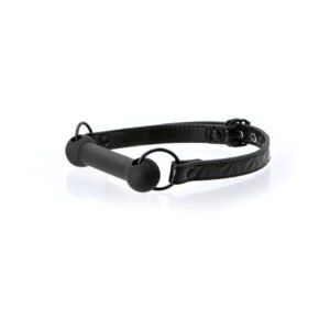Alternative view of Sinful Silicone Bar Gag Black