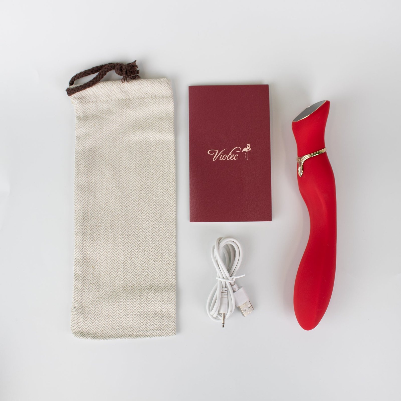 Chance Touch Screen G-Spot Vibrator in Red - Image 3