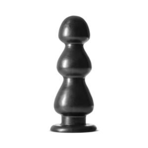 Alternative view of Jet Fierce 10 in. Anal Plug Carbon Metallic Black