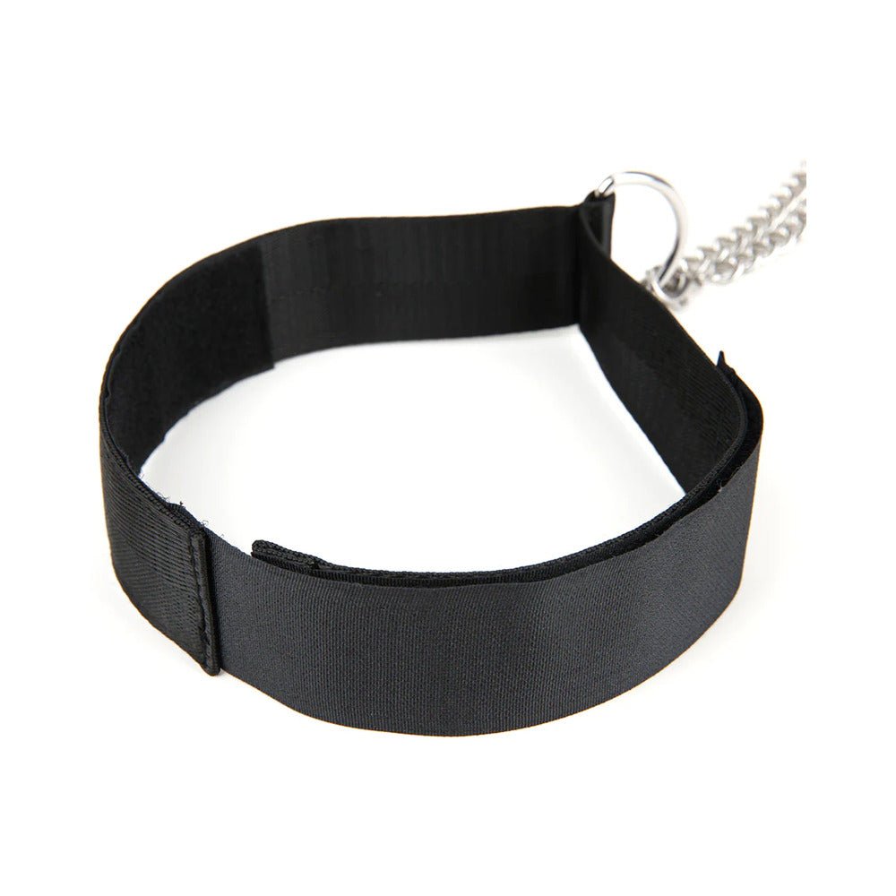 Lux Fetish Collar & Nipple Clamps with Adjustable Pressure - Image 4