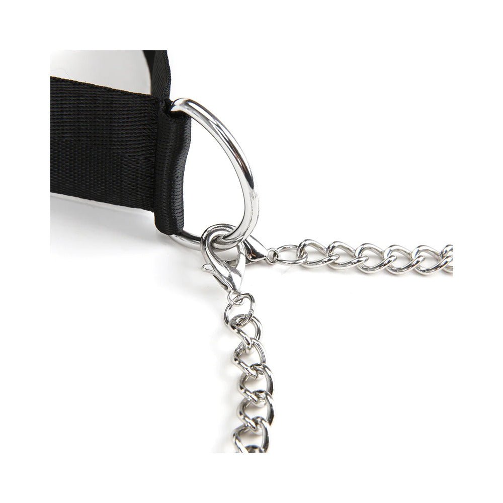 Lux Fetish Collar & Nipple Clamps with Adjustable Pressure - Image 5