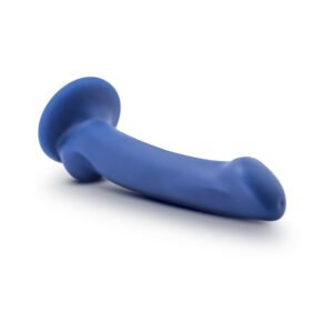 Alternative view of Avant D10 Ergo Mini 7 in. Dual Density Silicone Dildo Indigo
