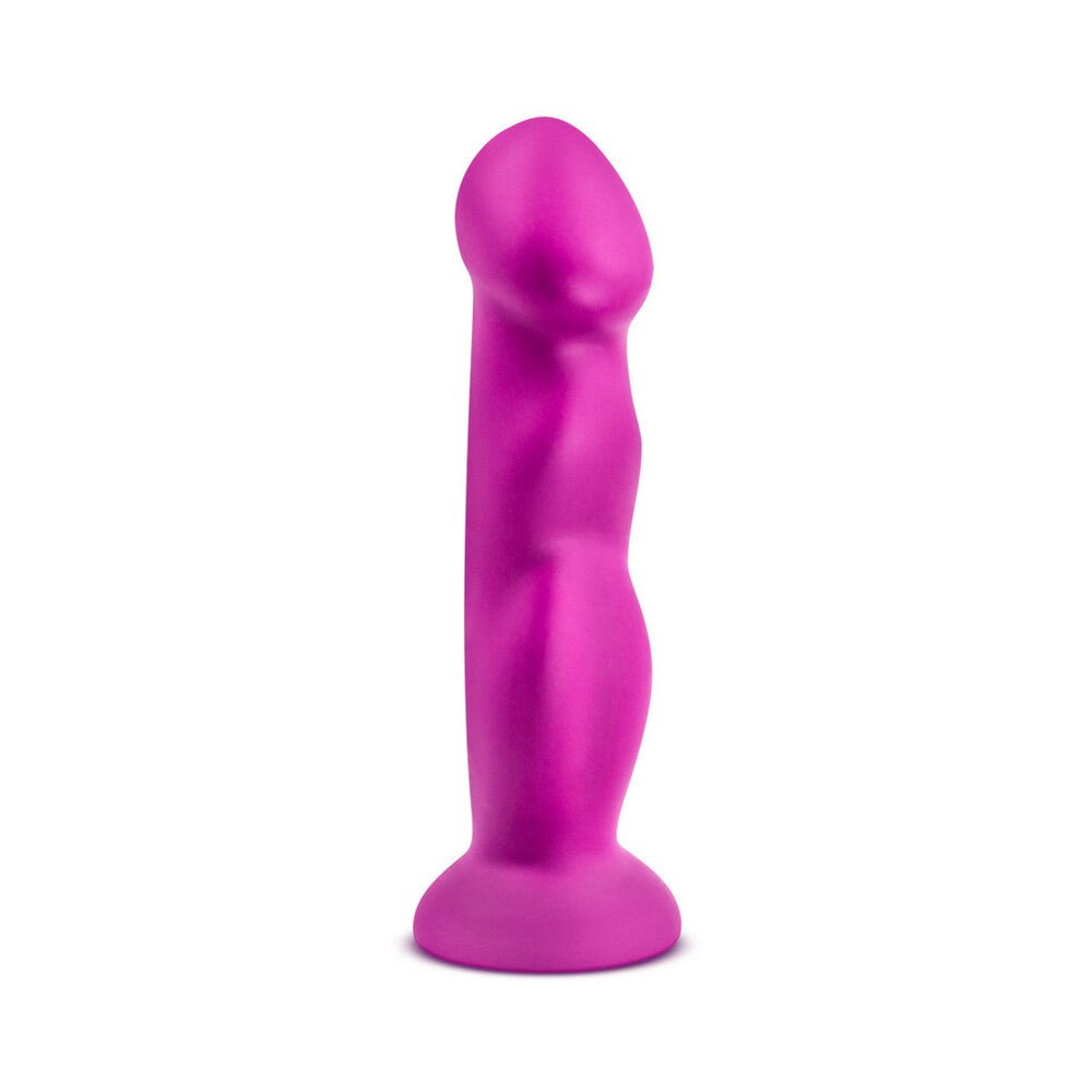 Avant D11 Suko 8 in. Dual Density Silicone Dildo Violet - Image 2