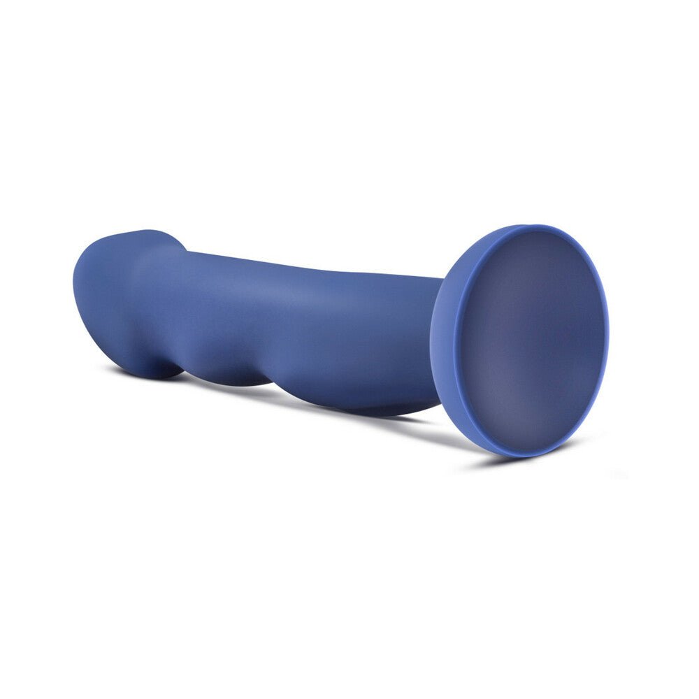 Avant D12 Suko 8 in. Dual Density Silicone Dildo Indigo - Image 4