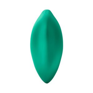Alternative view of ROMP Wave Rechargeable Silicone Lay-On Vibrator Mint