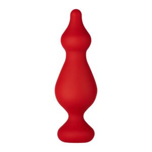 Alternative view of Forto F-30 Pointer Silicone Anal Plug Large Red