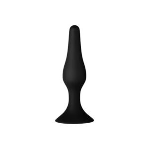 Alternative view of Forto F-11 Lungo Silicone Anal Plug Small Black