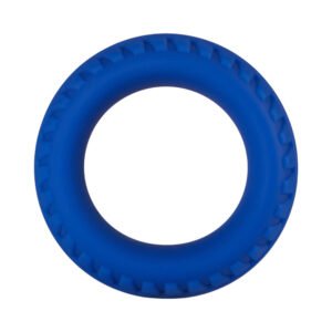 Alternative view of Forto F-12 Liquid Silicone Cockring 35mm Blue