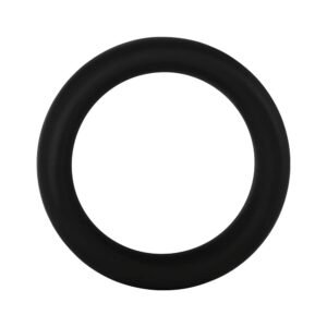 Alternative view of Forto F-64 Wide Liquid Silicone Cockring Medium Black