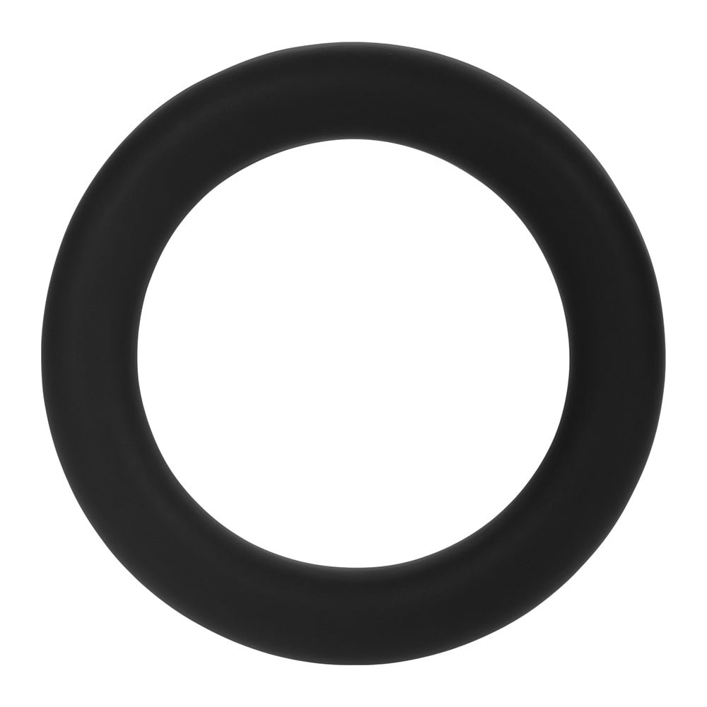 Forto F-61 3-Piece Silicone Cockring Set Black - Image 6