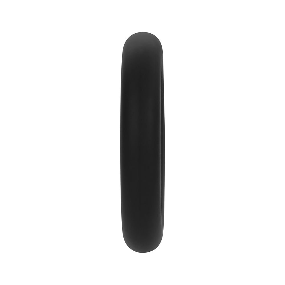 Forto F-61 3-Piece Silicone Cockring Set Black - Image 10