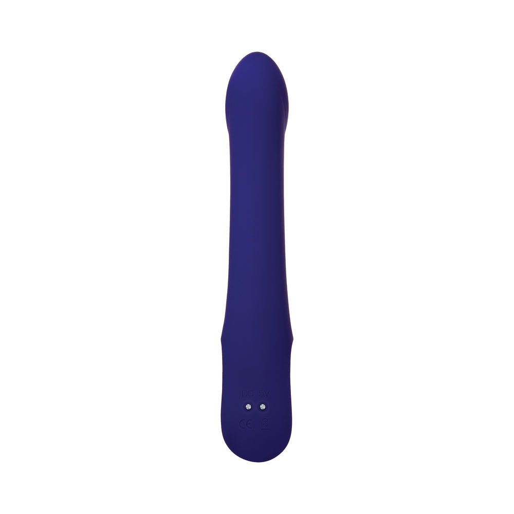 Evolved Bunny Buddy Rechargeable Silicone Rabbit Vibrator Blue - Image 3