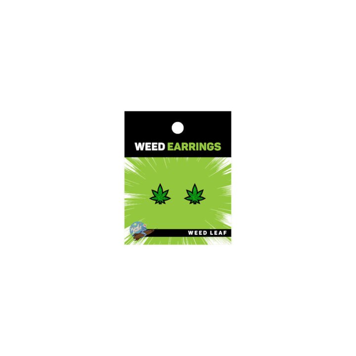 Weed Leaf Earrings