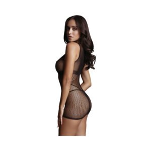 Alternative view of Le Desir Duo Open Cup Mini Dress Black O/S