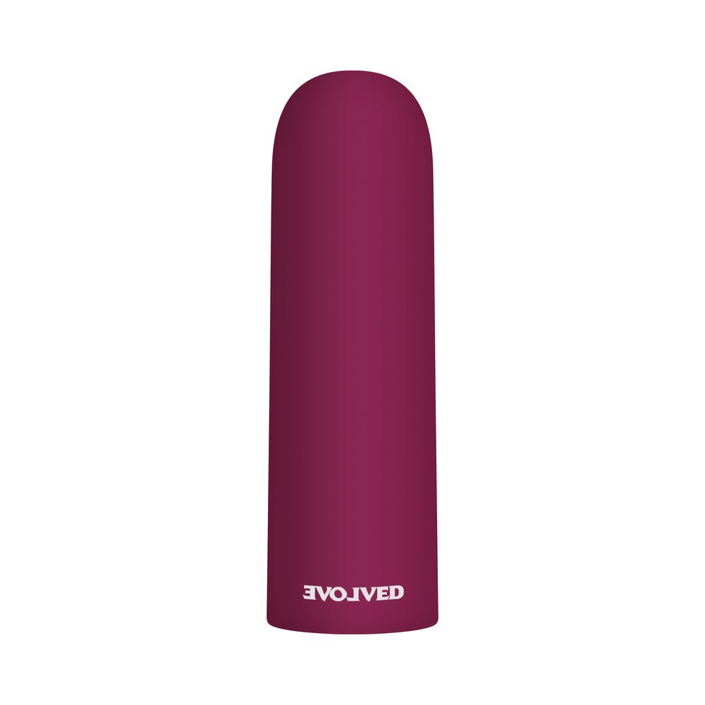 Evolved Mighty Thick Rechargeable Bullet Vibrator Burgundy - Image 2