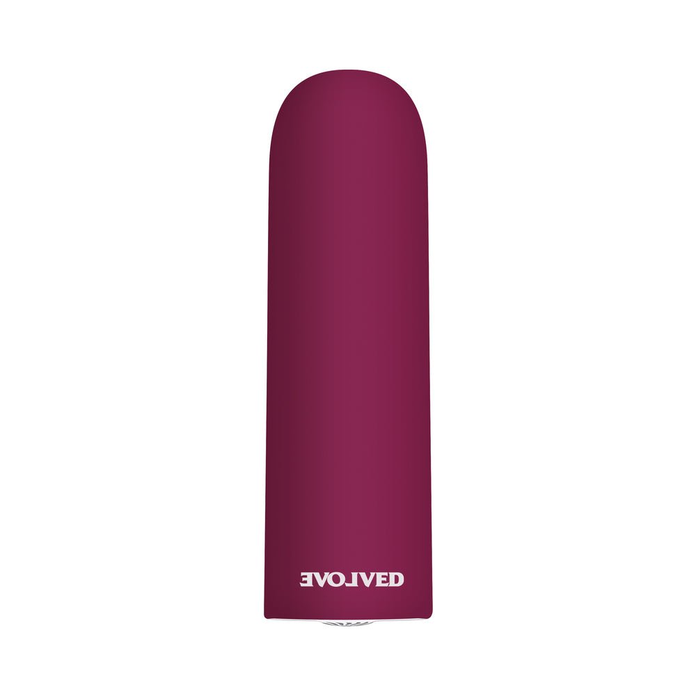 Evolved Mighty Thick Rechargeable Bullet Vibrator Burgundy - Image 3