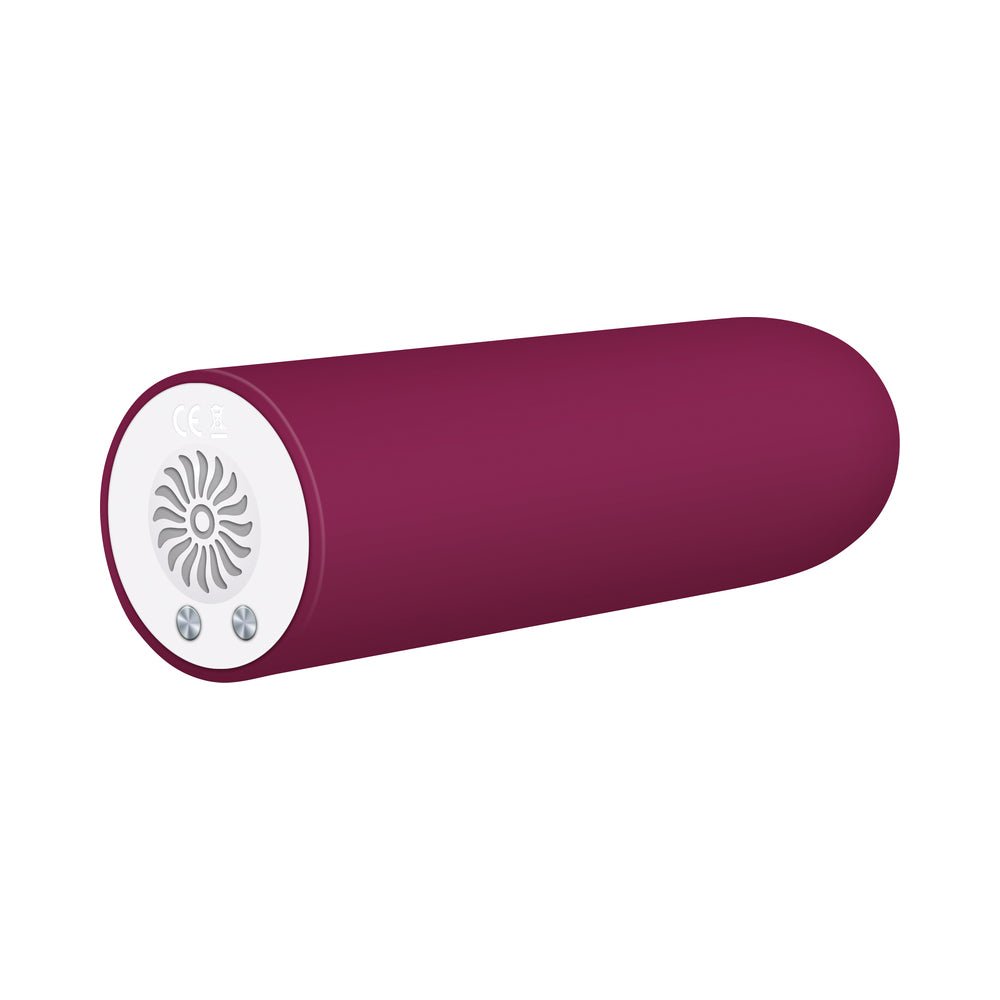 Evolved Mighty Thick Rechargeable Bullet Vibrator Burgundy - Image 4