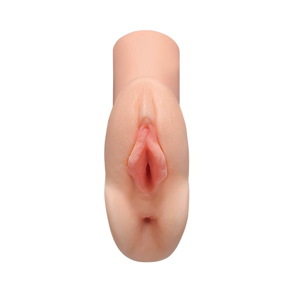 PDX Plus Perfect Pussy Double Stroker Beige - Image 2