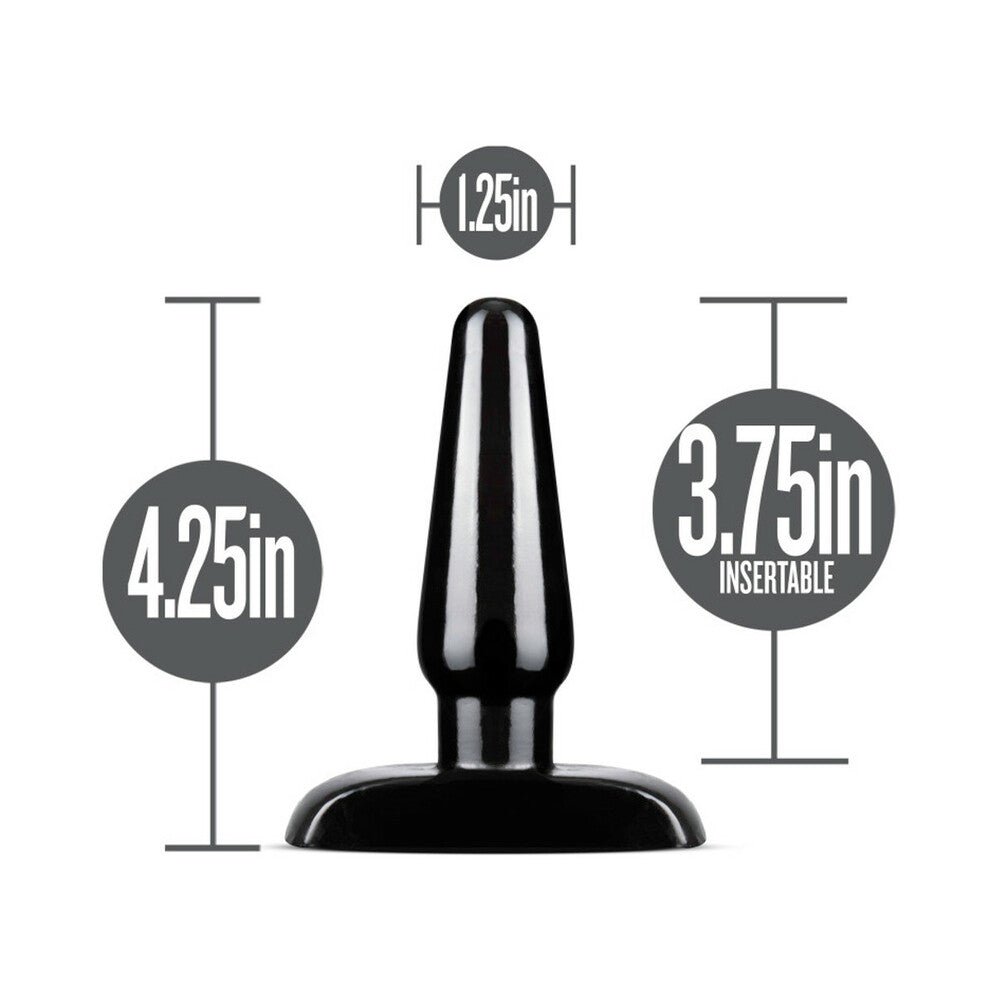 Anal Adventures Basic Anal Plug Small Black - Image 5