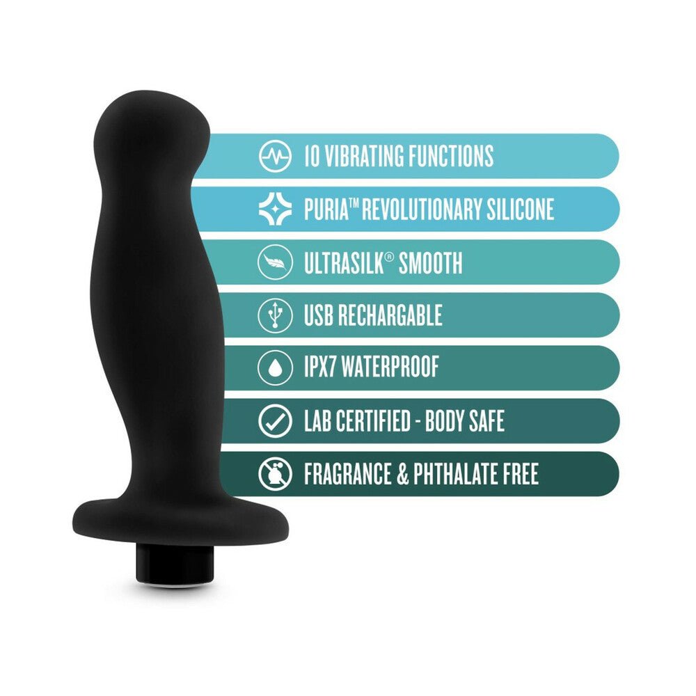 Anal Adventures Platinum Silicone Rechargeable Vibrating Prostate Massager 02 - Image 5