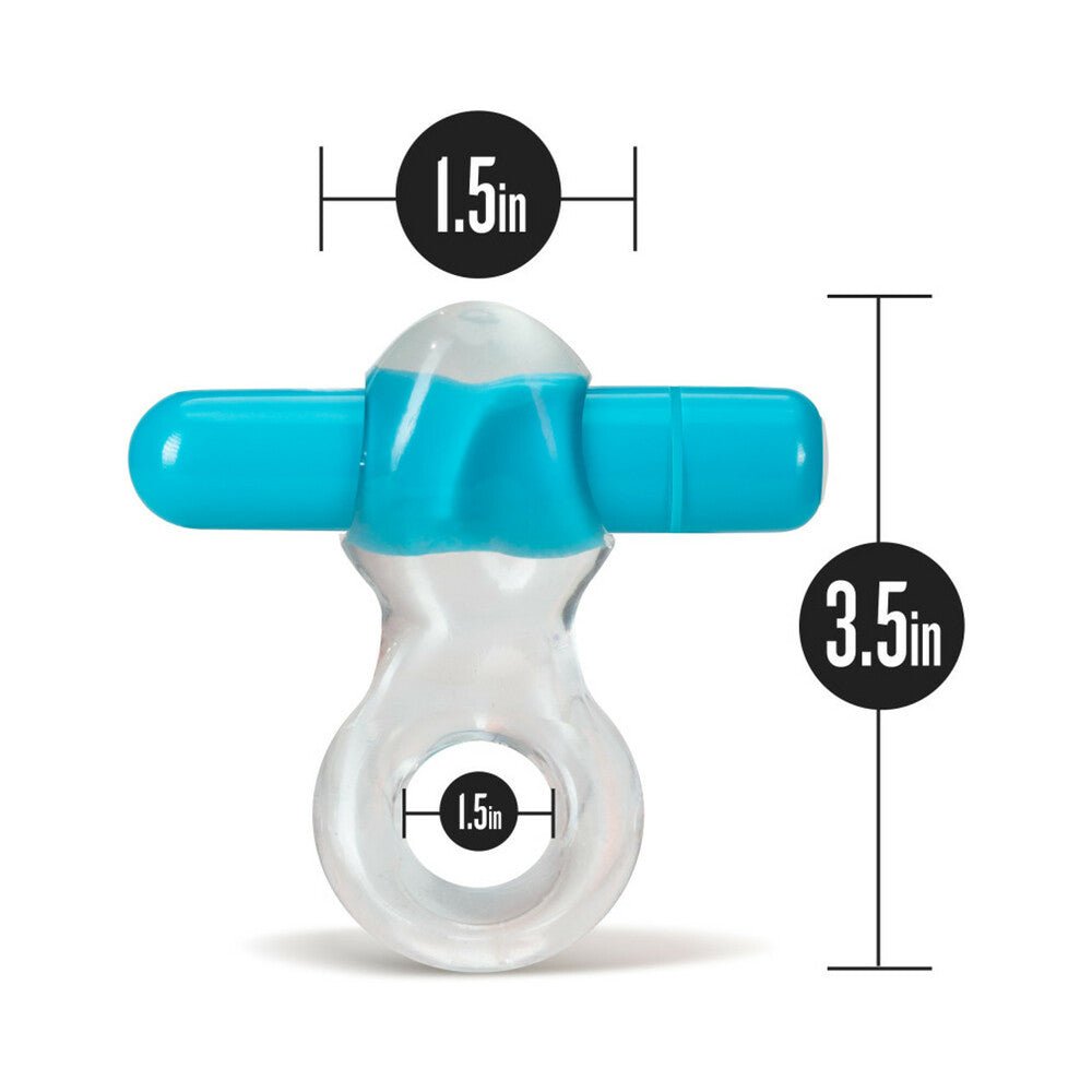 Play with Me Delight Vibrating C-Ring Blue - Image 6