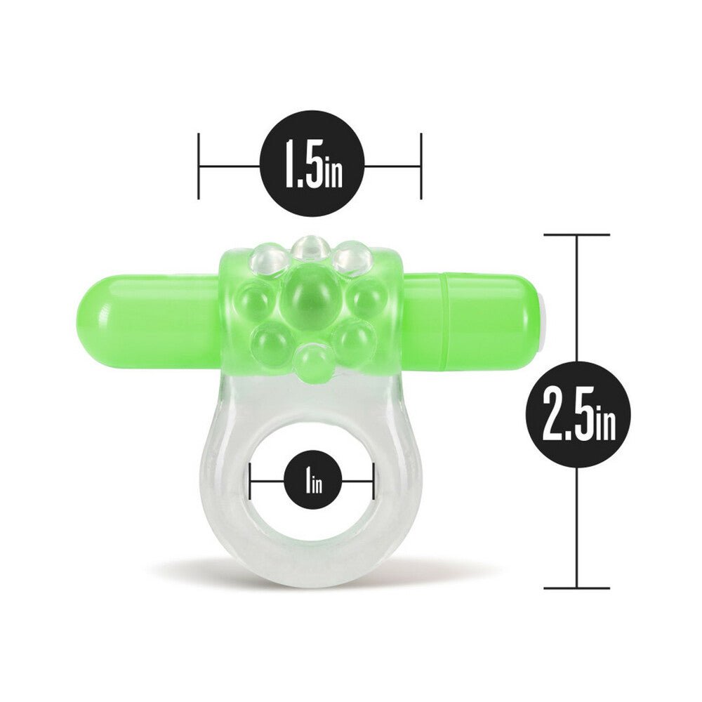 Play with Me Teaser Vibrating C-Ring Green - Image 7