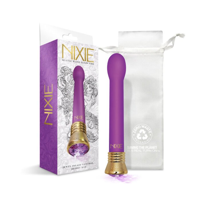 Nixie Mystic Wave Satin Bulb Vibe - Amethyst