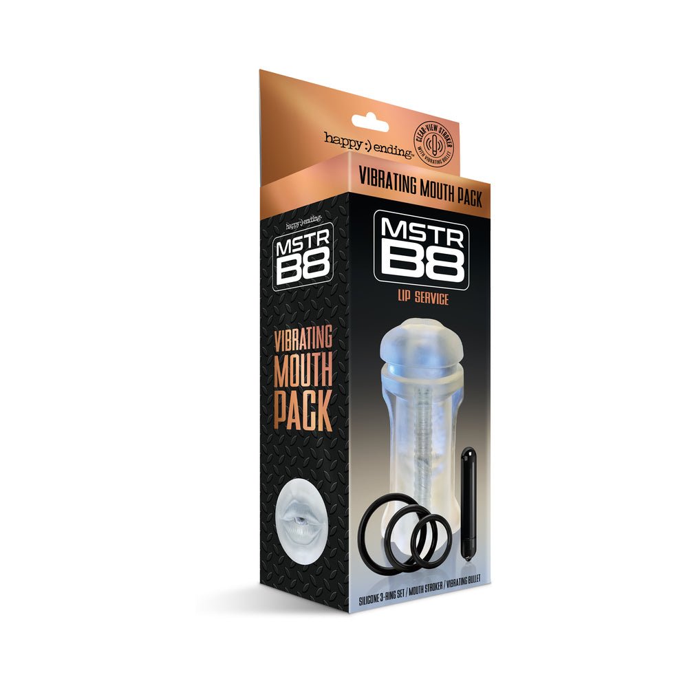Happy Ending Mstr B8 Vibrating Oral Pack - Lip Service - Image 4