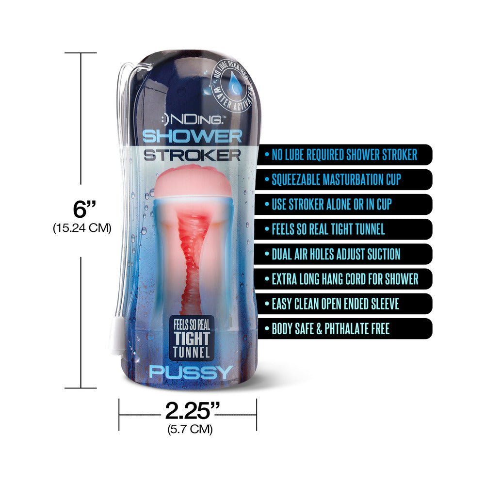Happy Ending Self-Lubricating Shower Stroker - Pussy - Image 5
