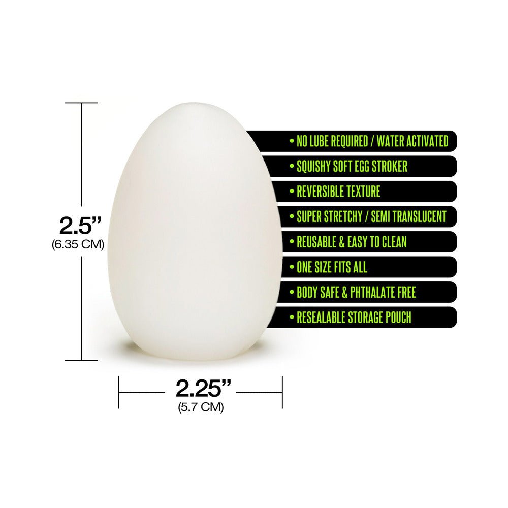 Happy Ending Just Add Water Self-Lubricating Whack Pack - Egg - Image 3
