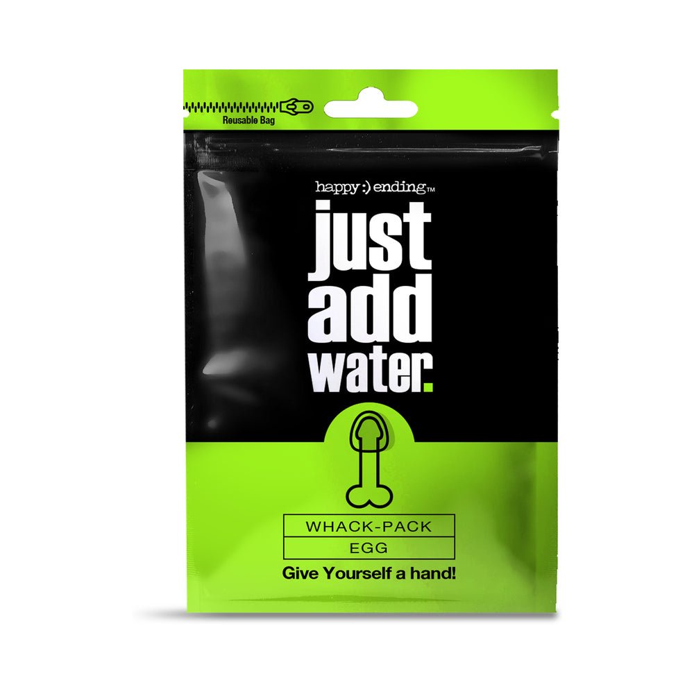 Happy Ending Just Add Water Self-Lubricating Whack Pack - Egg - Image 4