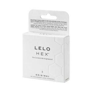 Alternative view of LELO HEX Original Lubricated Latex Condoms 3-Pack