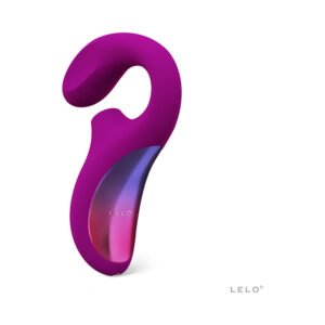 Alternative view of LELO ENIGMA Suction Dual Stimulator Deep Rose