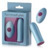 FemmeFunn Versa Bullet Rechargeable Remote-Controlled Vibrator Light Blue